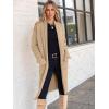imageANRABESS Womens Cardigan Long Sweater Oversized Open Front Knit Duster Coat 2024 Trendy Lady Fall Coatigan OuterwearLight Camel