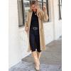 imageANRABESS Womens Cardigan Long Sweater Oversized Open Front Knit Duster Coat 2024 Trendy Lady Fall Coatigan OuterwearLight Camel