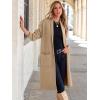 imageANRABESS Womens Cardigan Long Sweater Oversized Open Front Knit Duster Coat 2024 Trendy Lady Fall Coatigan OuterwearLight Camel