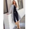 imageANRABESS Womens Cardigan Long Sweater Oversized Open Front Knit Duster Coat 2024 Trendy Lady Fall Coatigan OuterwearLight Grey
