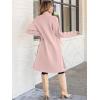 imageANRABESS Womens Cardigan Long Sweater Oversized Open Front Knit Duster Coat 2024 Trendy Lady Fall Coatigan OuterwearLight Pink
