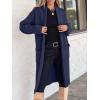 imageANRABESS Womens Cardigan Long Sweater Oversized Open Front Knit Duster Coat 2024 Trendy Lady Fall Coatigan OuterwearNavy Blue
