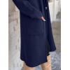 imageANRABESS Womens Cardigan Long Sweater Oversized Open Front Knit Duster Coat 2024 Trendy Lady Fall Coatigan OuterwearNavy Blue