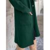 imageANRABESS Womens Cardigan Long Sweater Oversized Open Front Knit Duster Coat 2024 Trendy Lady Fall Coatigan OuterwearOpal Green