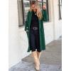 imageANRABESS Womens Cardigan Long Sweater Oversized Open Front Knit Duster Coat 2024 Trendy Lady Fall Coatigan OuterwearOpal Green
