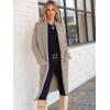 imageANRABESS Womens Cardigan Long Sweater Oversized Open Front Knit Duster Coat 2024 Trendy Lady Fall Coatigan OuterwearRed Khaki