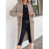 imageANRABESS Womens Cardigan Long Sweater Oversized Open Front Knit Duster Coat 2024 Trendy Lady Fall Coatigan OuterwearRed Khaki