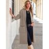 imageANRABESS Womens Cardigan Long Sweater Oversized Open Front Knit Duster Coat 2024 Trendy Lady Fall Coatigan OuterwearRed Khaki