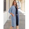 imageANRABESS Womens Cardigan Long Sweater Oversized Open Front Knit Duster Coat 2024 Trendy Lady Fall Coatigan OuterwearSky