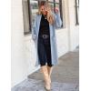 imageANRABESS Womens Cardigan Long Sweater Oversized Open Front Knit Duster Coat 2024 Trendy Lady Fall Coatigan OuterwearSky