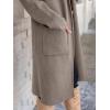 imageANRABESS Womens Cardigan Long Sweater Oversized Open Front Knit Duster Coat 2024 Trendy Lady Fall Coatigan OuterwearTaupe