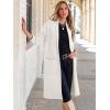 imageANRABESS Womens Cardigan Long Sweater Oversized Open Front Knit Duster Coat 2024 Trendy Lady Fall Coatigan OuterwearWhite