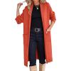 imageANRABESS Womens Cardigan Long Sweater Oversized Open Front Knit Duster Coat 2024 Trendy Lady Fall Coatigan OuterwearOrange Red