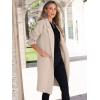 imageANRABESS Women Cardigan Sweater Jackets Open Front Thick Knit Oversized Blazer Coatigan 2025 Fall Winter Long Coats OutwearApricot