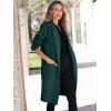 imageANRABESS Women Cardigan Sweater Jackets Open Front Thick Knit Oversized Blazer Coatigan 2025 Fall Winter Long Coats OutwearGreen