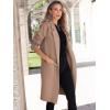 imageANRABESS Women Cardigan Sweater Jackets Open Front Thick Knit Oversized Blazer Coatigan 2025 Fall Winter Long Coats OutwearKhaki