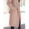 imageANRABESS Women Cardigan Sweater Jackets Open Front Thick Knit Oversized Blazer Coatigan 2025 Fall Winter Long Coats OutwearLight Camel