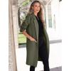 imageANRABESS Women Cardigan Sweater Jackets Open Front Thick Knit Oversized Blazer Coatigan 2025 Fall Winter Long Coats OutwearOlive