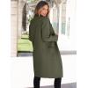 imageANRABESS Women Cardigan Sweater Jackets Open Front Thick Knit Oversized Blazer Coatigan 2025 Fall Winter Long Coats OutwearOlive