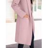 imageANRABESS Women Cardigan Sweater Jackets Open Front Thick Knit Oversized Blazer Coatigan 2025 Fall Winter Long Coats OutwearPink