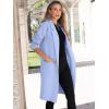 imageANRABESS Women Cardigan Sweater Jackets Open Front Thick Knit Oversized Blazer Coatigan 2025 Fall Winter Long Coats OutwearSky