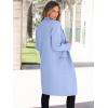imageANRABESS Women Cardigan Sweater Jackets Open Front Thick Knit Oversized Blazer Coatigan 2025 Fall Winter Long Coats OutwearSky