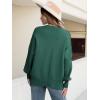 imageANRABESS Women Crewneck Batwing Long Sleeve 2024 Fall Oversized Side Slit Ribbed Knit Pullover Sweaters Top Cozy OutfitsDark Green