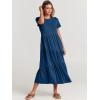 imageANRABESS Women Summer Maxi Dress Short Sleeve Swing Casual Asymmetric Tiered Vacation Long Beach Sundress OutfitsBlue
