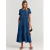 imageANRABESS Women Summer Maxi Dress Short Sleeve Swing Casual Asymmetric Tiered Vacation Long Beach Sundress OutfitsBlue