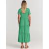 imageANRABESS Women Summer Maxi Dress Short Sleeve Swing Casual Asymmetric Tiered Vacation Long Beach Sundress OutfitsGrass