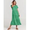 imageANRABESS Women Summer Maxi Dress Short Sleeve Swing Casual Asymmetric Tiered Vacation Long Beach Sundress OutfitsGrass
