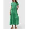 imageANRABESS Women Summer Maxi Dress Short Sleeve Swing Casual Asymmetric Tiered Vacation Long Beach Sundress OutfitsGrass