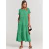 imageANRABESS Women Summer Maxi Dress Short Sleeve Swing Casual Asymmetric Tiered Vacation Long Beach Sundress OutfitsGrass