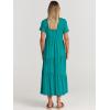 imageANRABESS Women Summer Maxi Dress Short Sleeve Swing Casual Asymmetric Tiered Vacation Long Beach Sundress OutfitsLake