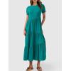 imageANRABESS Women Summer Maxi Dress Short Sleeve Swing Casual Asymmetric Tiered Vacation Long Beach Sundress OutfitsLake