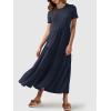 imageANRABESS Women Summer Maxi Dress Short Sleeve Swing Casual Asymmetric Tiered Vacation Long Beach Sundress OutfitsNavy Blue