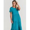 imageANRABESS Women Summer Maxi Dress Short Sleeve Swing Casual Asymmetric Tiered Vacation Long Beach Sundress OutfitsSky Blue
