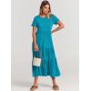 imageANRABESS Women Summer Maxi Dress Short Sleeve Swing Casual Asymmetric Tiered Vacation Long Beach Sundress OutfitsSky Blue