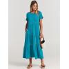 imageANRABESS Women Summer Maxi Dress Short Sleeve Swing Casual Asymmetric Tiered Vacation Long Beach Sundress OutfitsSky Blue