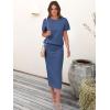 imageANRABESS Womens 2 Piece Outfits Striped Sweater Skirt Sets 2025 Summer Casual Short Sleeve Pullover Tops Travel Midi DressDark Blue