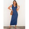 imageANRABESS Womens 2 Piece Outfits Summer Sweater Skirt Sets Casual Sleeveless V Neck Ribbed Vest Knit Tops Midi DressBlue