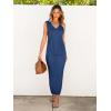 imageANRABESS Womens 2 Piece Outfits Summer Sweater Skirt Sets Casual Sleeveless V Neck Ribbed Vest Knit Tops Midi DressBlue