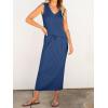 imageANRABESS Womens 2 Piece Outfits Summer Sweater Skirt Sets Casual Sleeveless V Neck Ribbed Vest Knit Tops Midi DressBlue