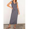 imageANRABESS Womens 2 Piece Outfits Summer Sweater Skirt Sets Casual Sleeveless V Neck Ribbed Vest Knit Tops Midi DressGrey Purple