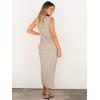 imageANRABESS Womens 2 Piece Outfits Summer Sweater Skirt Sets Casual Sleeveless V Neck Ribbed Vest Knit Tops Midi DressKhaki