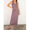 imageANRABESS Womens 2 Piece Outfits Summer Sweater Skirt Sets Casual Sleeveless V Neck Ribbed Vest Knit Tops Midi DressLight Purple