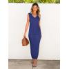 imageANRABESS Womens 2 Piece Outfits Summer Sweater Skirt Sets Casual Sleeveless V Neck Ribbed Vest Knit Tops Midi DressNavy Blue