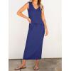 imageANRABESS Womens 2 Piece Outfits Summer Sweater Skirt Sets Casual Sleeveless V Neck Ribbed Vest Knit Tops Midi DressNavy Blue