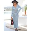 imageANRABESS Womens Swimsuit Swim Crochet Cover Up 2025 Summer Knit Bathing Suit Sexy Swimwears Vacation Bodycon Beach DressLight Blue