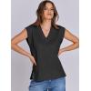 imageANRABESS Womens V Neck Sweater Vest Oversized Sleeveless Tops Casual Ribbed Knit Loose 2025 Summer Tank Top Outfits ClothesBlack